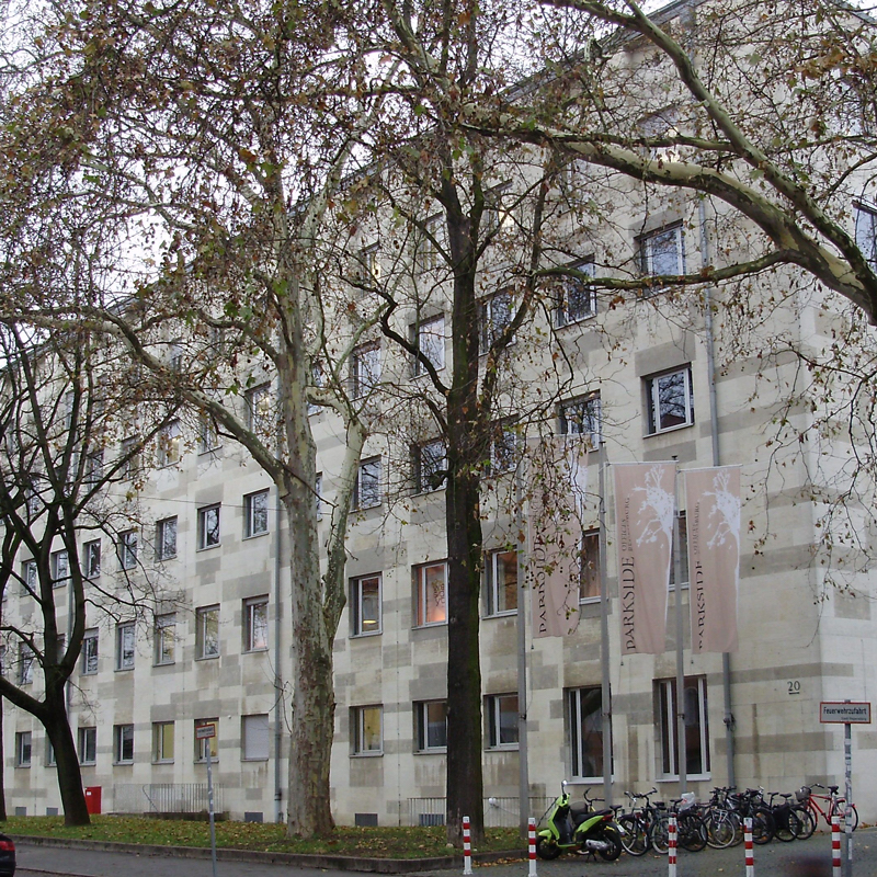 Parkside Regensburg Außenansicht Gebäude