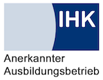 IHK Logo für anerkannte Ausbildungsbetriebe