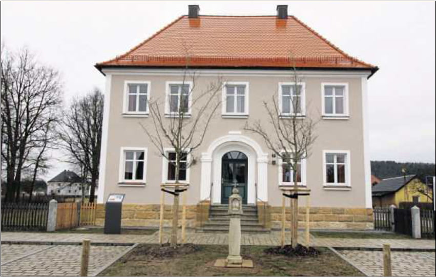 Das neu renovierte Bürgerhaus Schwarzenbach